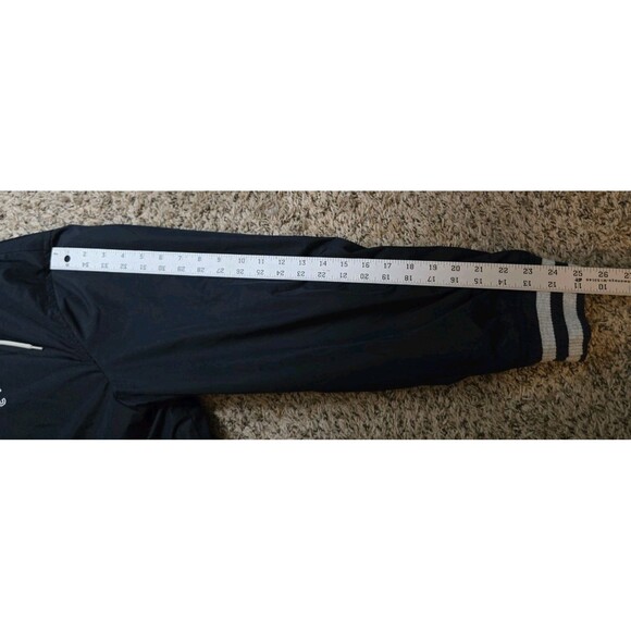 CLSC Life Streetwear Mens Jacket Coat Size XL Navy Blue Gray Letterman Varsity - Picture 12 of 12